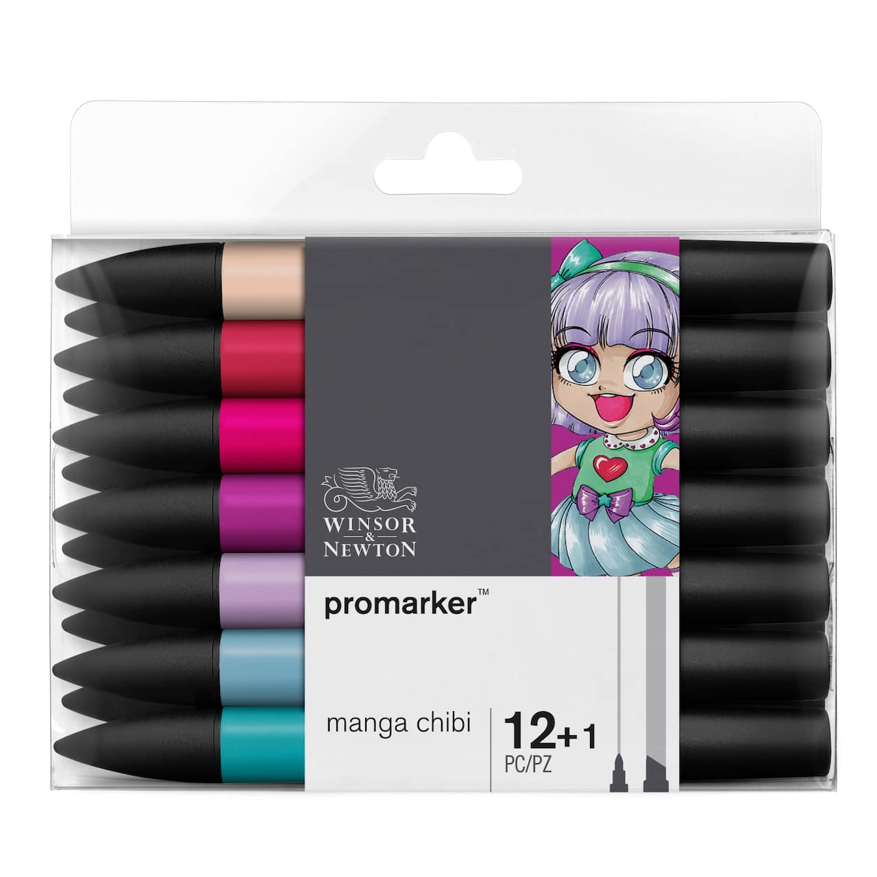 Winsor & Newton® ProMarker™ Manga Chibi 13 Marker Set